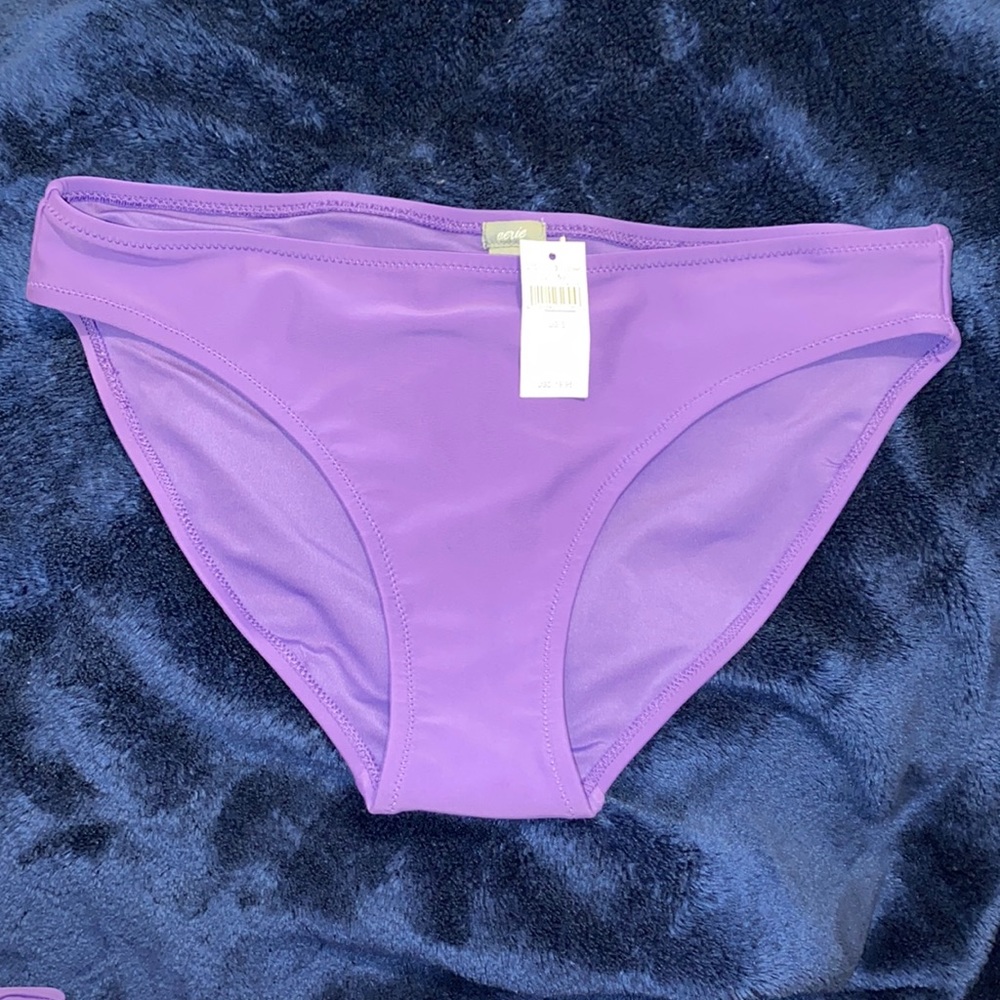 AERIE Classic Bikini Bottom Size Small in Purple